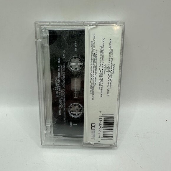 Eric Clapton Time Pieces: The Best Of Eric Clapton Cassette Tape 1982 Polydor Re - Picture 2 of 6